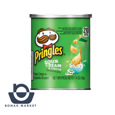 چیپس پرینگلز (Pringles) – کوچک_12 عددی_پیاز جعفری