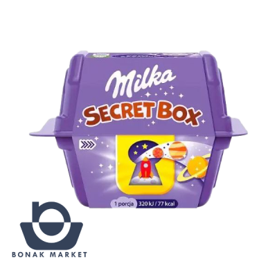 جعبه شانسی میلکا همراه با شکلات
