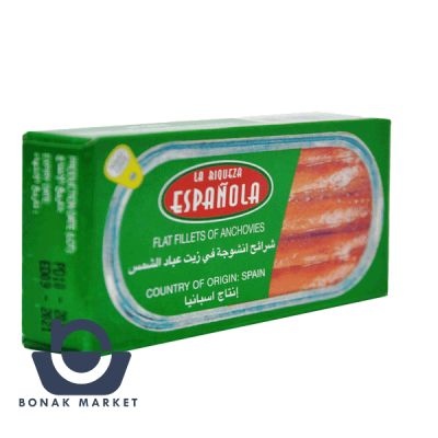 کنسرو ماهی آنچوی ( انچوی / آنچویز ) ۴۳ گرم اسپانولا - espanola‏